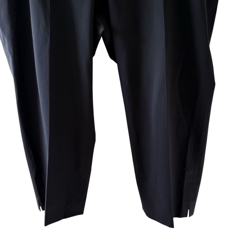 Lafayette 148 Black High Waist Cropped Ponte Dress Pants Women Size 18W Stretch - Picture 5 of 14